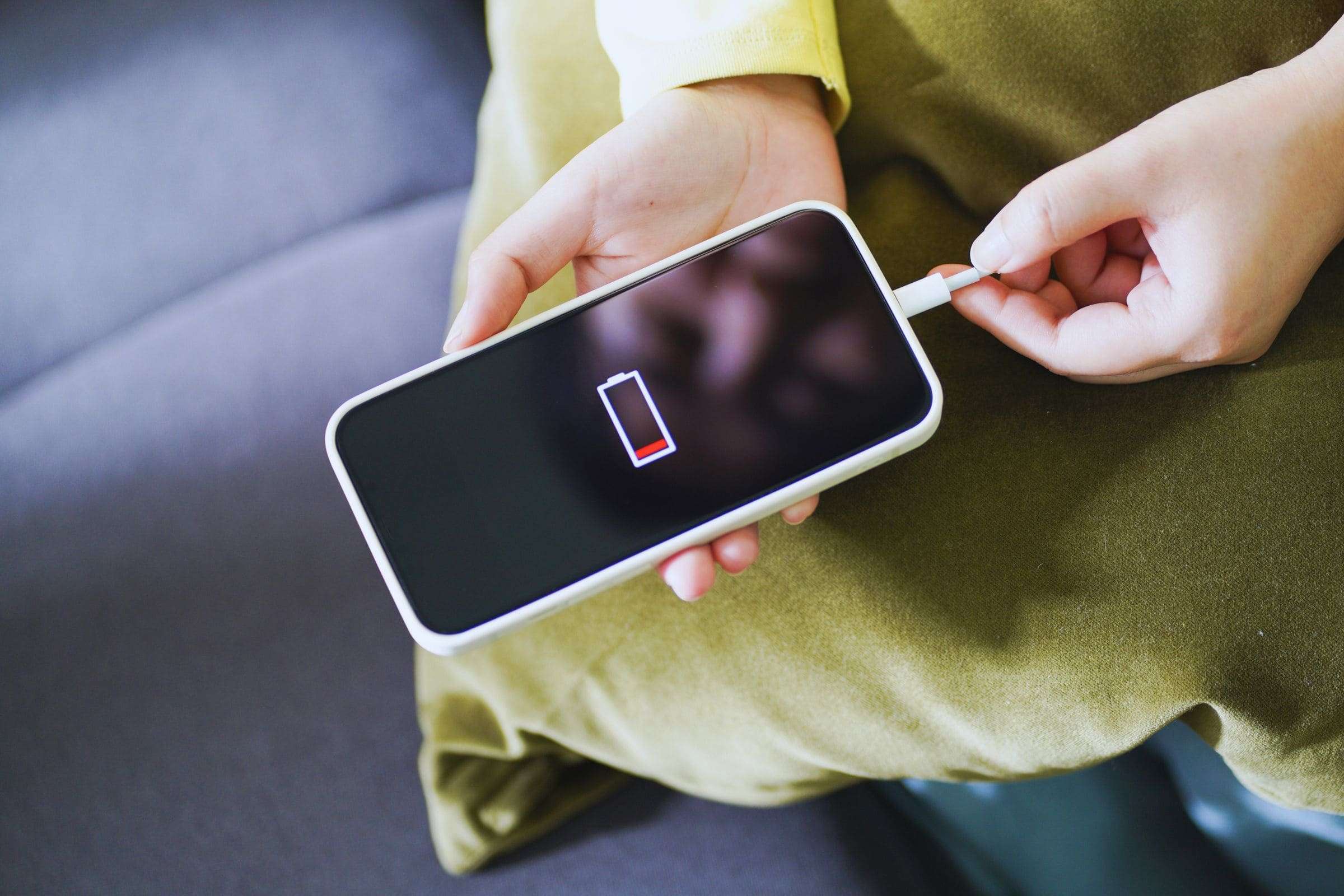confirm battery is not drained