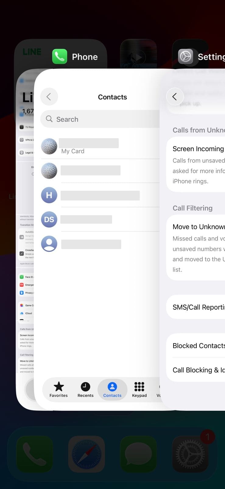 force quit phone app 