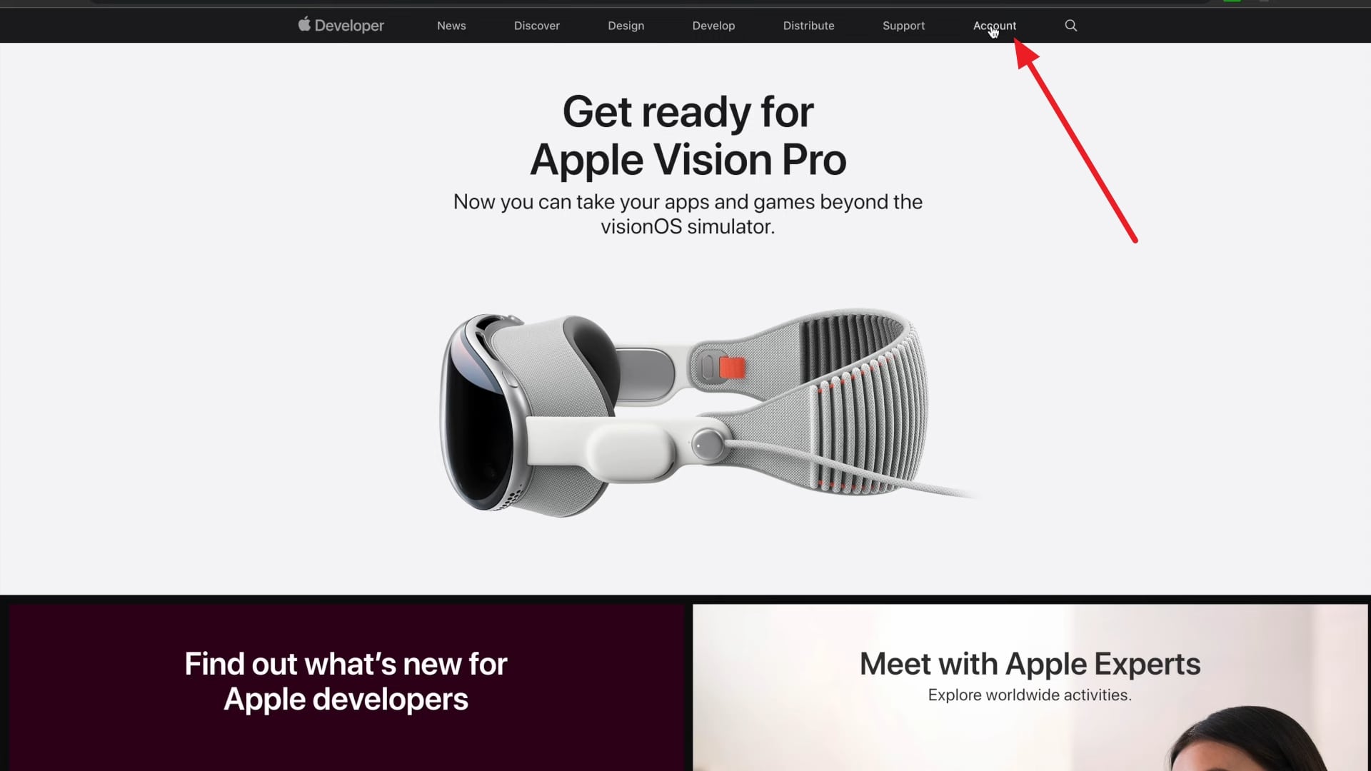 access apple account for developer