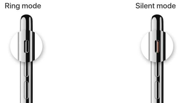 disable silent mode on iphone