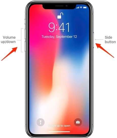 power off iphone