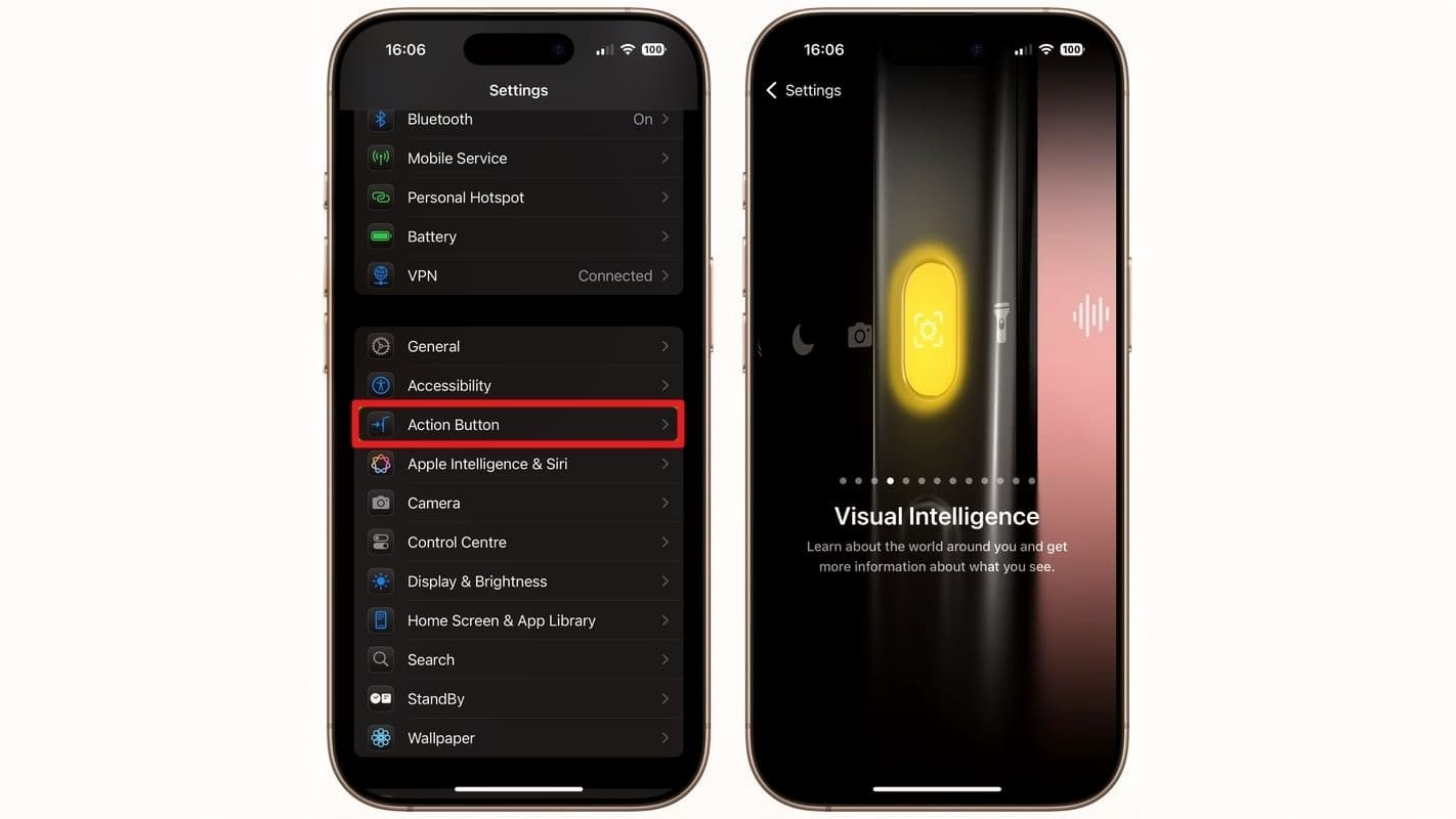 action button iphone