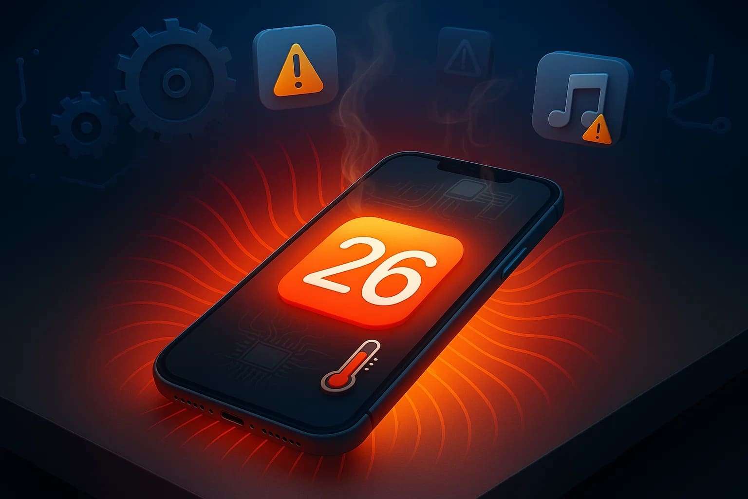 reasons of iphone overheating