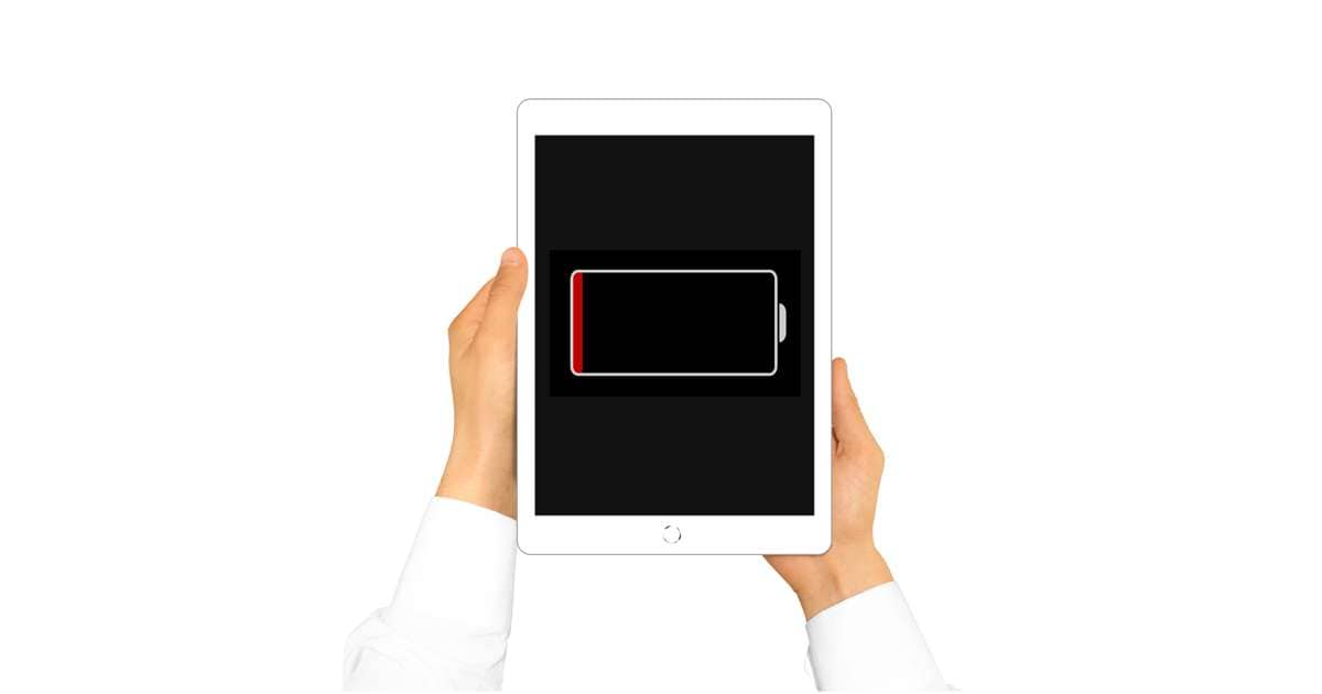 ipad battery draining quickly