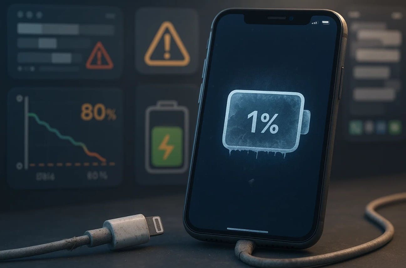 reasons for battery stuck issue