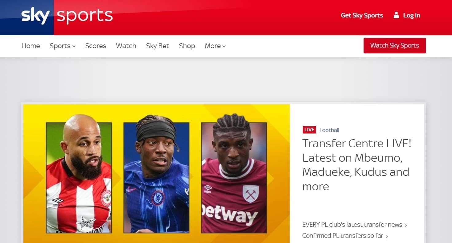 sky sports streameast alternative