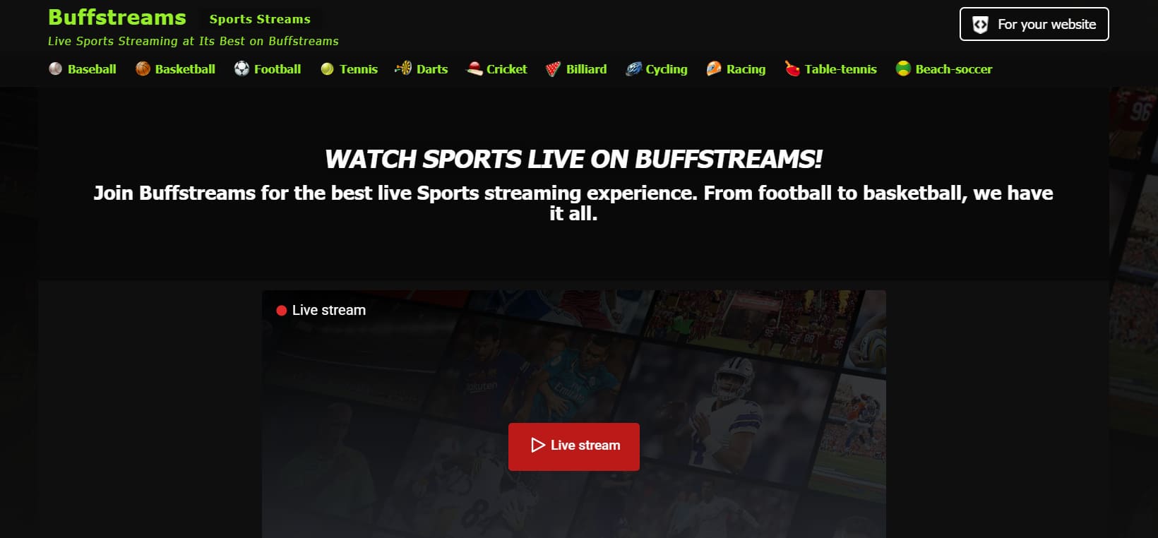buffstreams streameast alternative