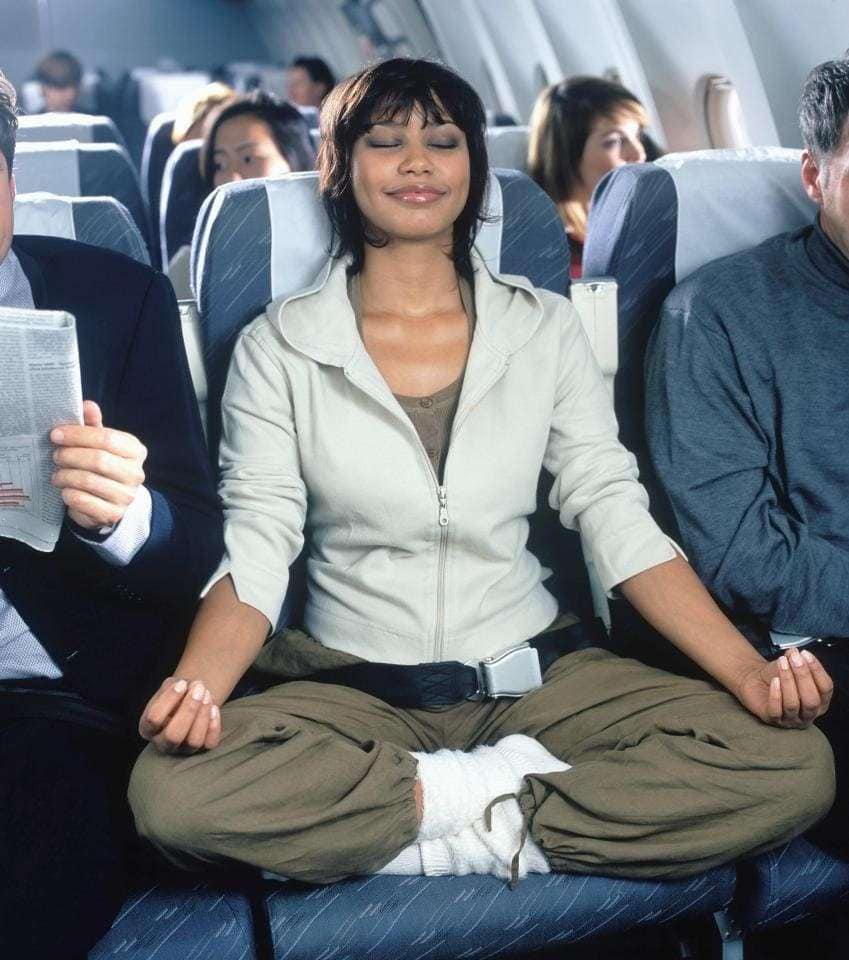 simple meditation and breathing