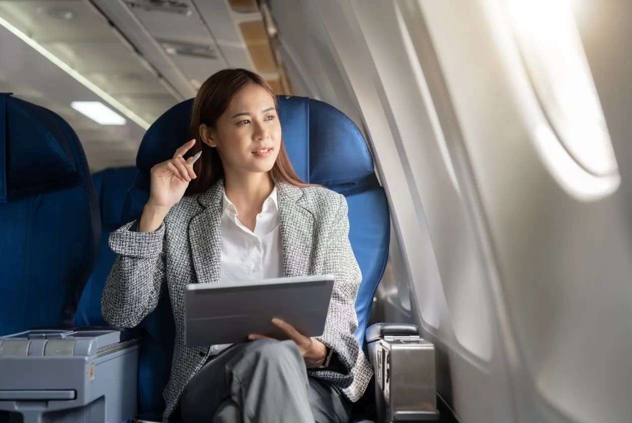 review past content in flight