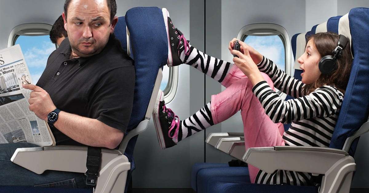 follow seat etiquette during flight