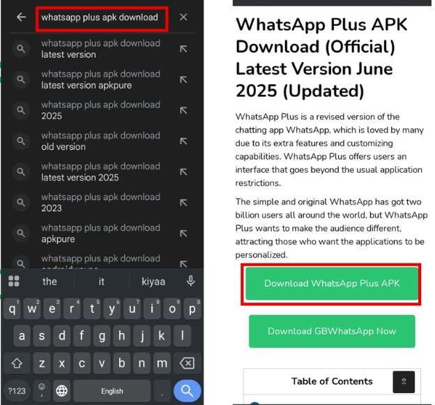 download whatsapp plus apk 