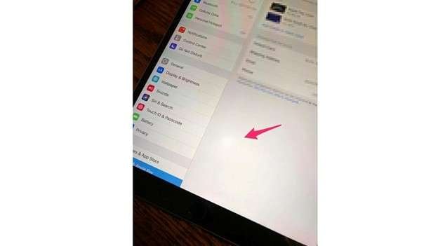 white spot on phone screen fix