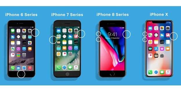 force restart iphone