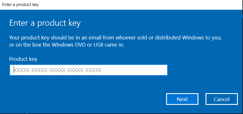 define windows 10 product keys