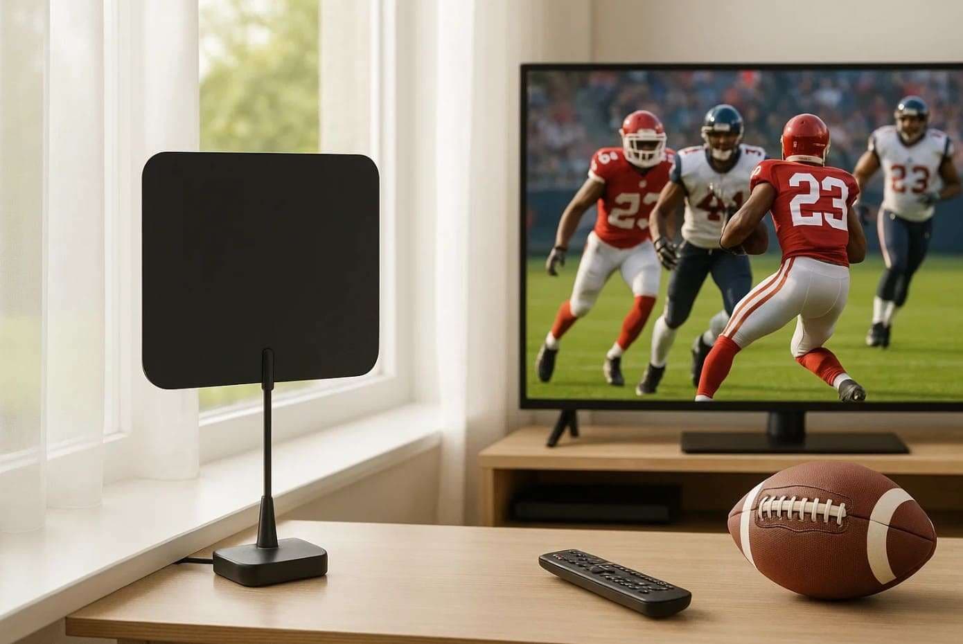 choose the free antenna
