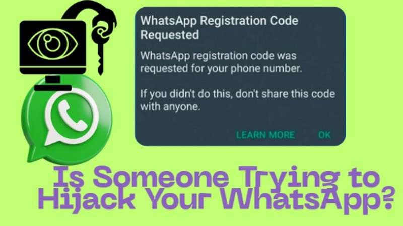 whatsapp registration code was requested for your phone