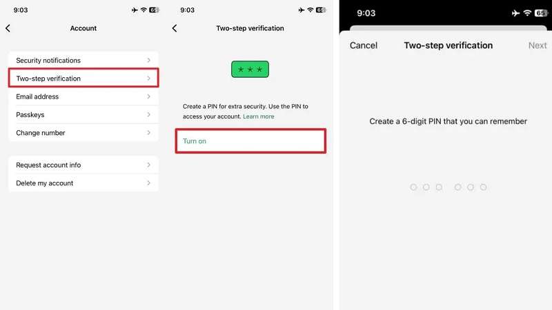 whatsapp registration code was requested for your iphone