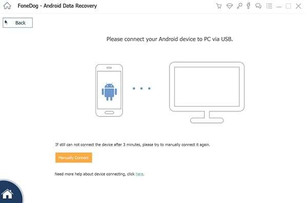 connect the device with fonedog