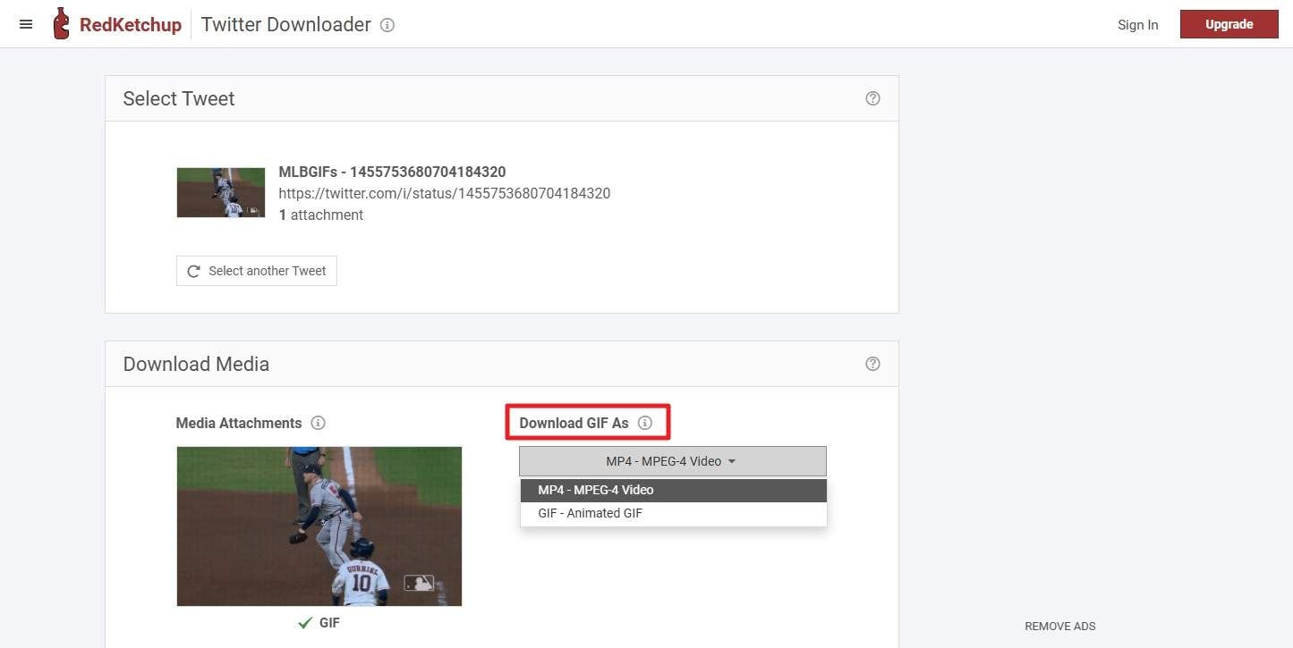 download the gif on desktop