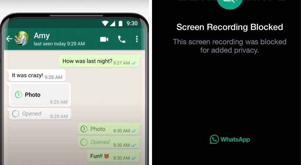 why view one time photo in whatsapp again