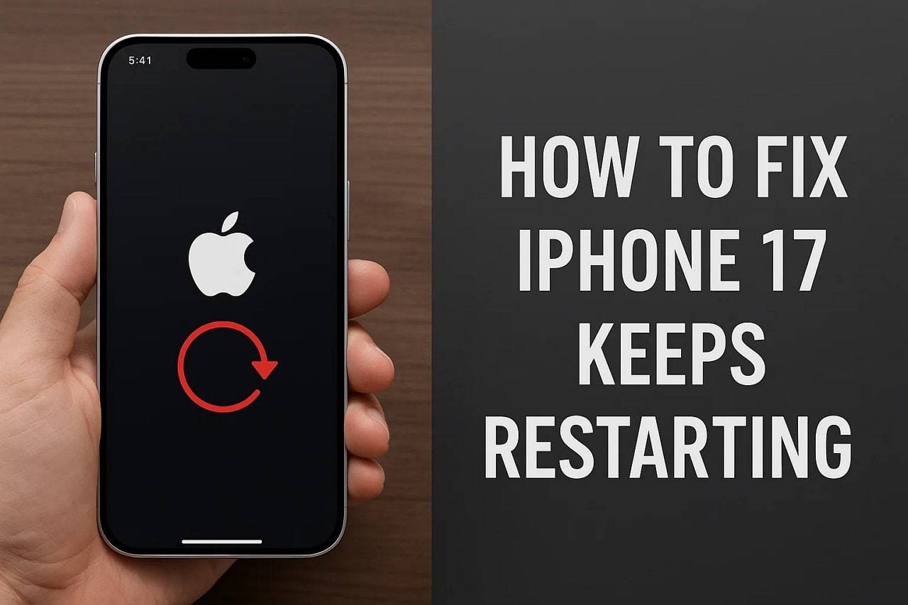 fix iphone 17 constantly restarting