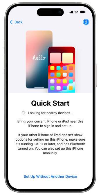 iphone 17 setup quick start