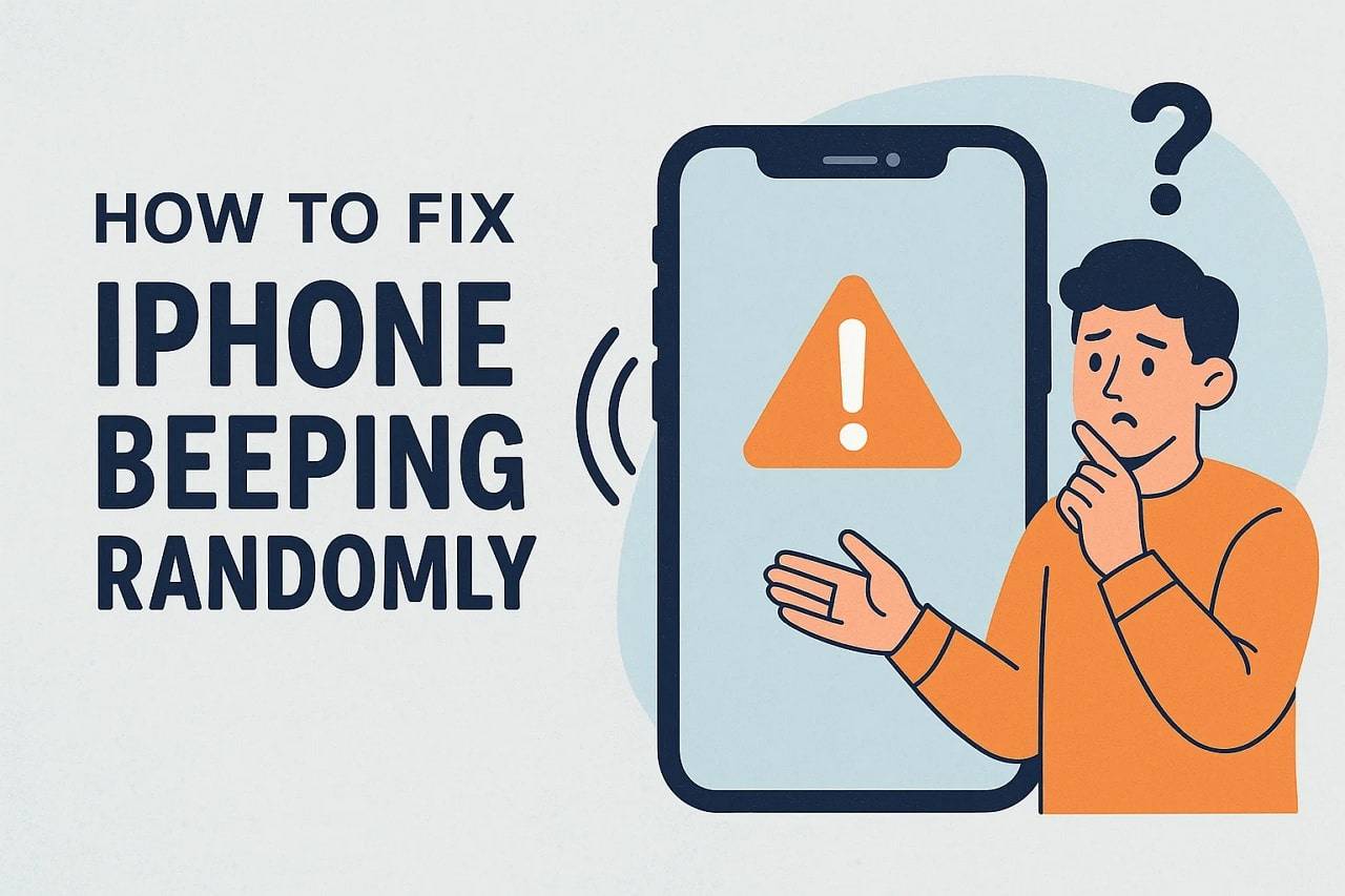 fix iphone beep sound