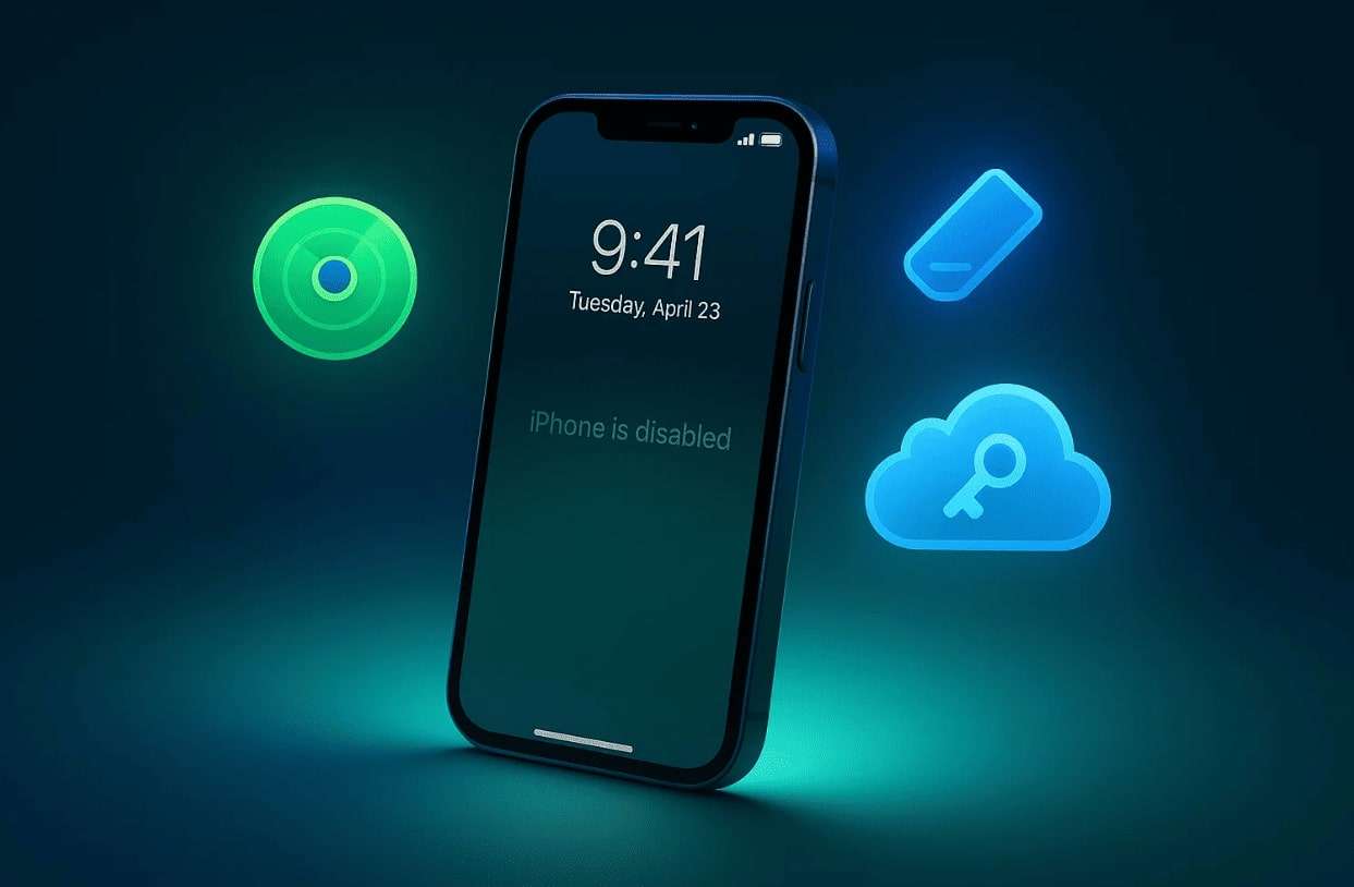 can unlock a disabled iphone