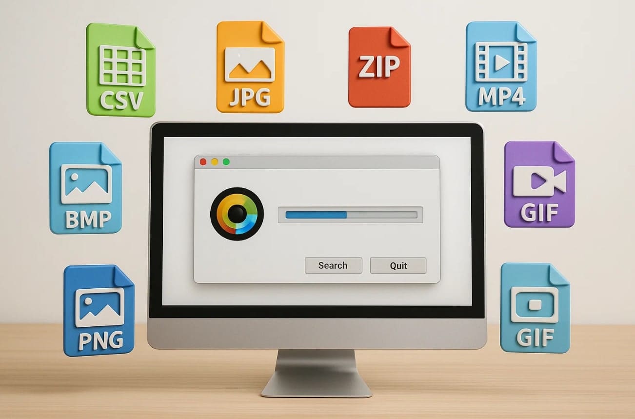 supported file formats of photorec