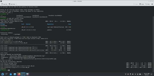 install scrcpy