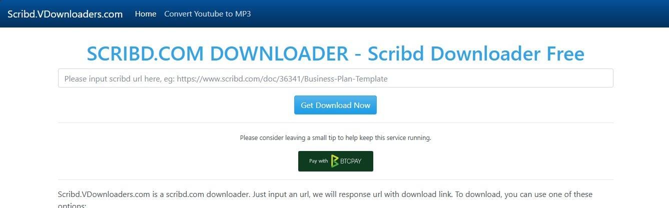 scribd v downloader