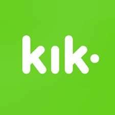 kik messaging app interface for teens