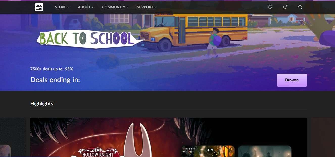 gog interface