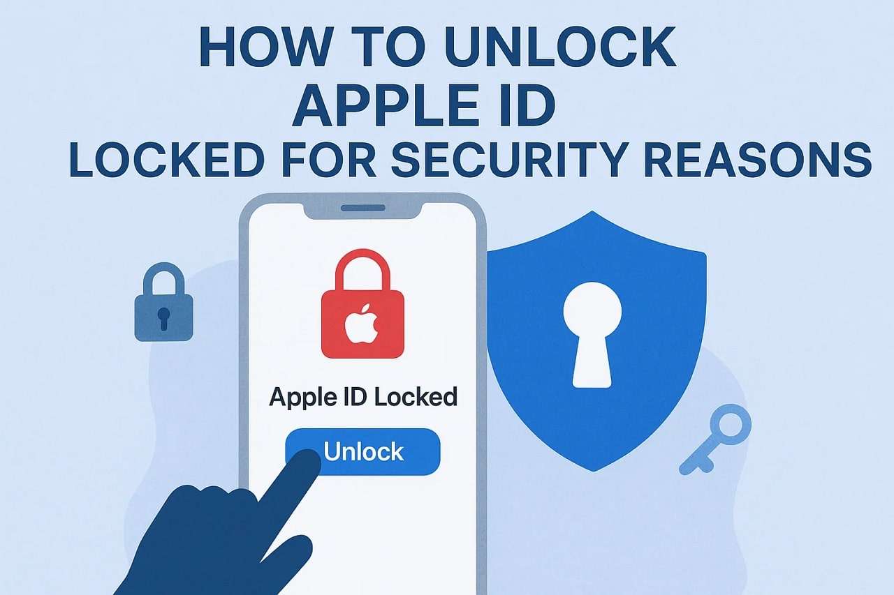 fix apple id locked security reasons