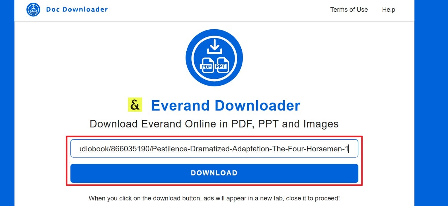 access everand downloader