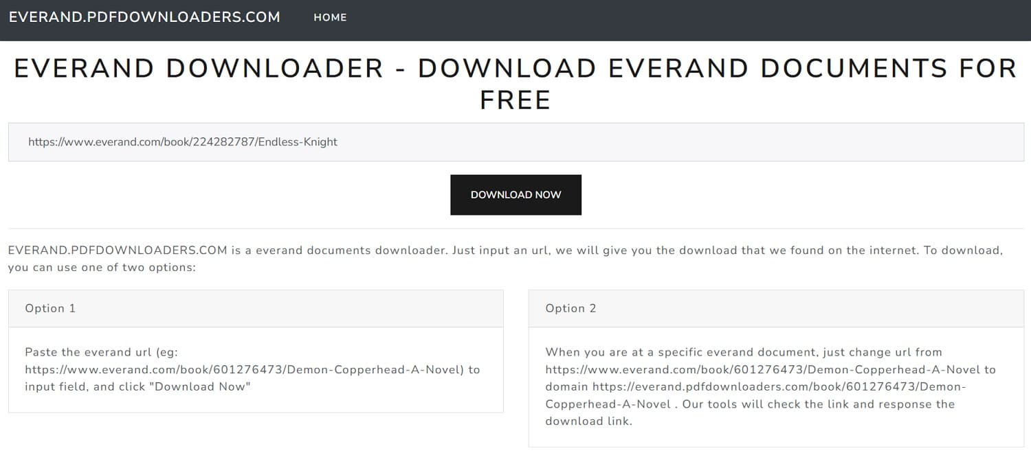 everand downloader tool