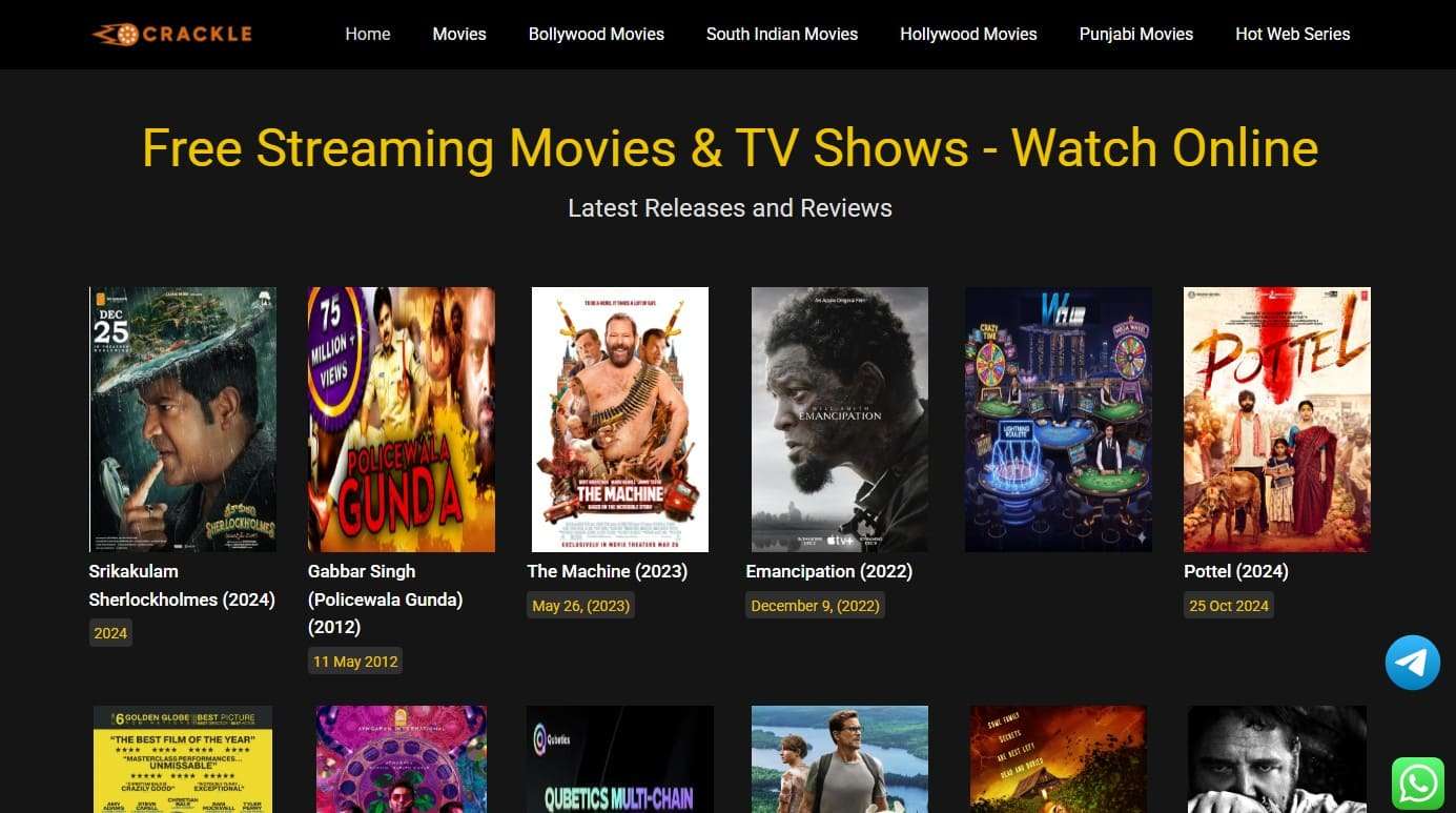 fmovies alternate crackle