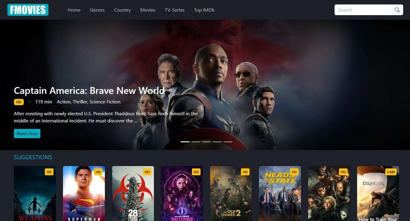 fmovies usage and features