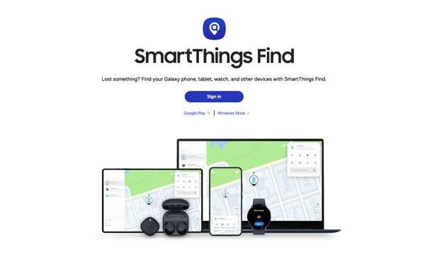 samsung smartthings find