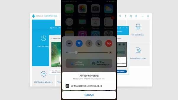 screen recording using drfone