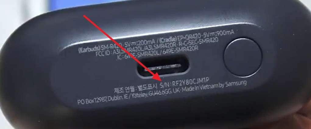 check the charging case