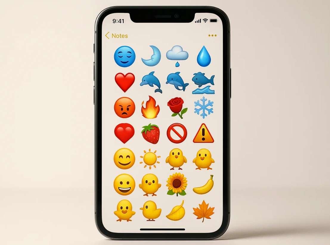 choose colorful emojis