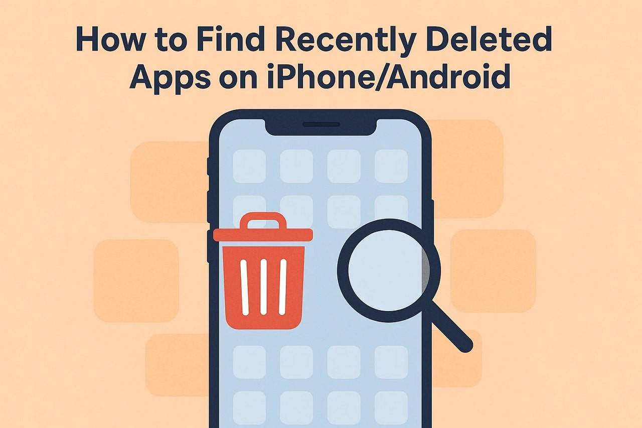 find recently deleted apps guide