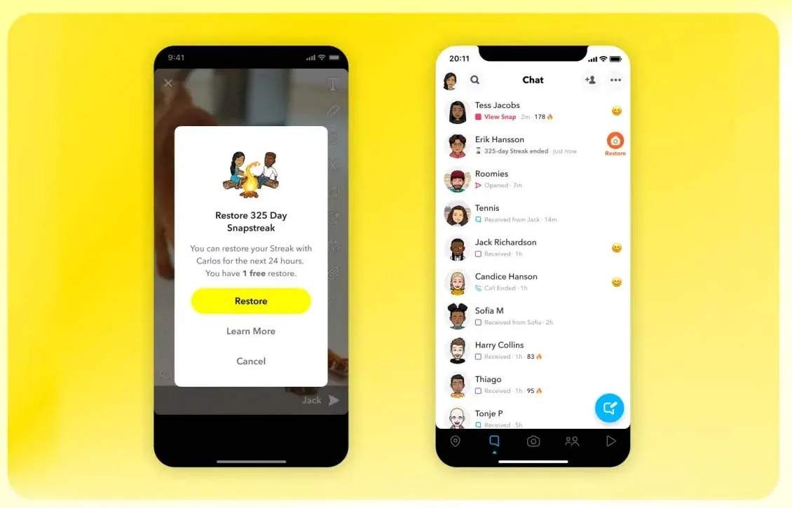 tips to maintain your snapchat streak