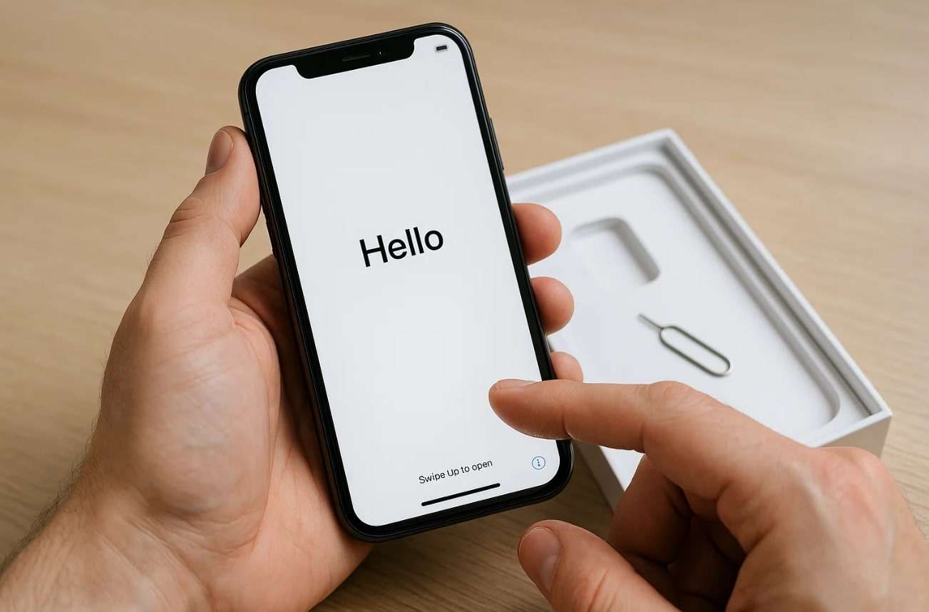 inspect the iphone manually