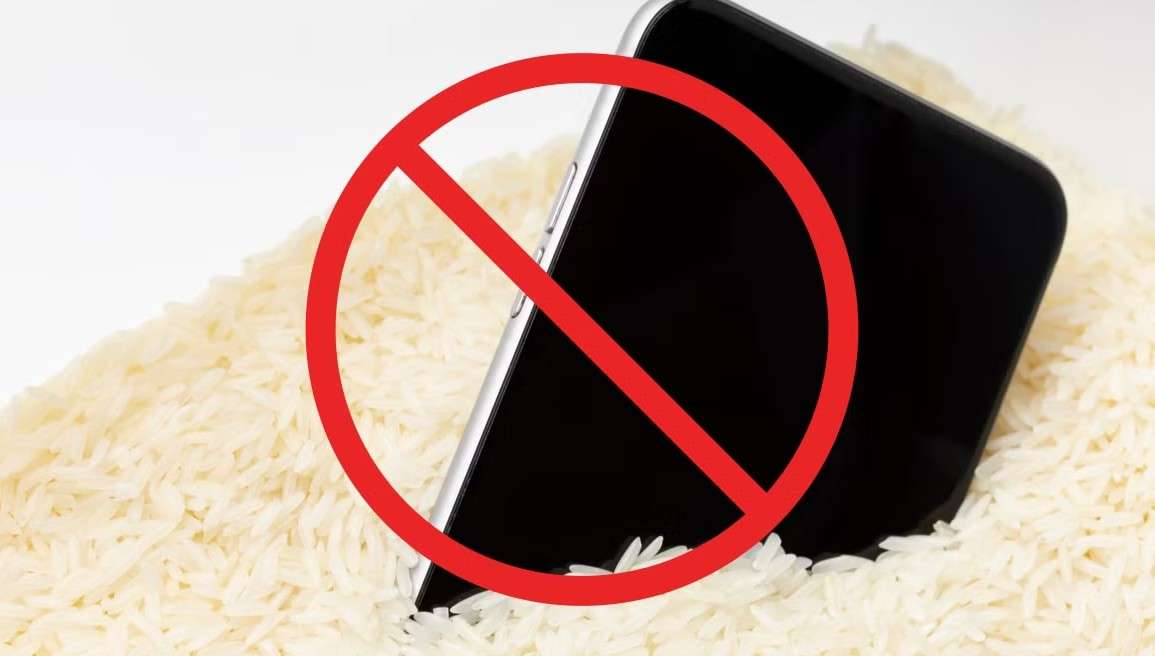 don't use rice or heat