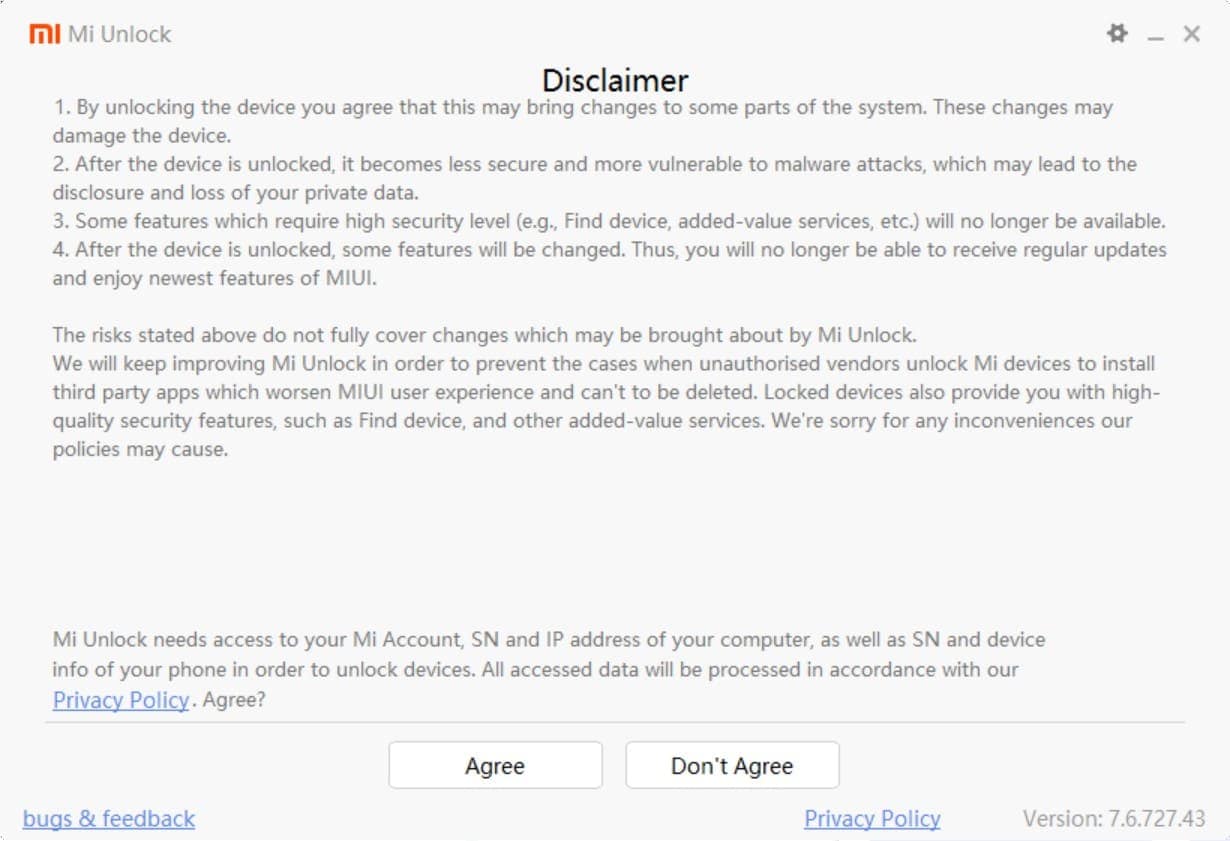 mi flash unlock tool download