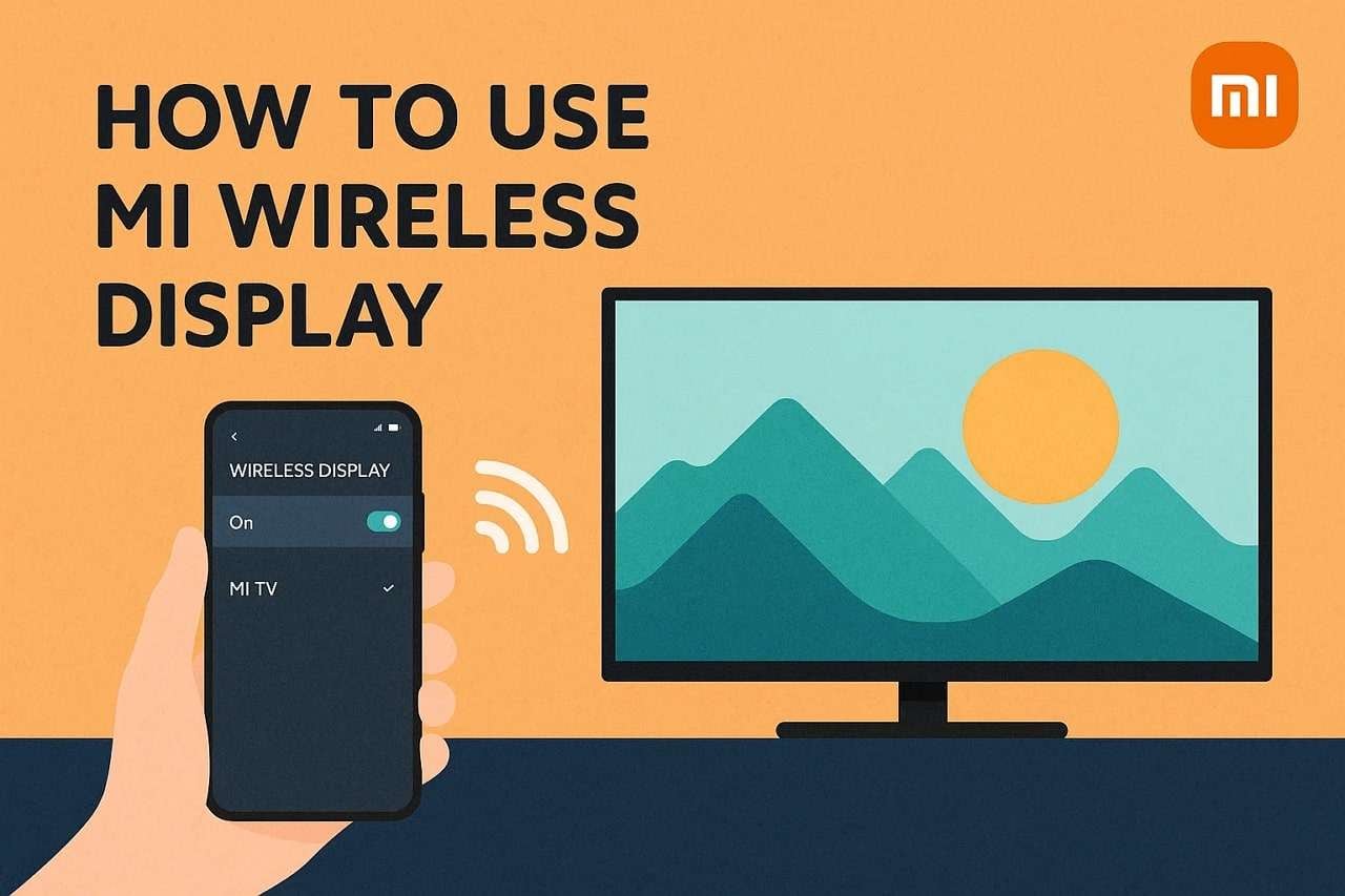 xiaomi screen mirroring to tv/pc