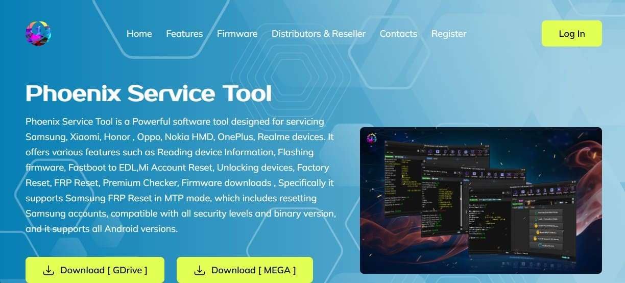 what is phoenix service tool