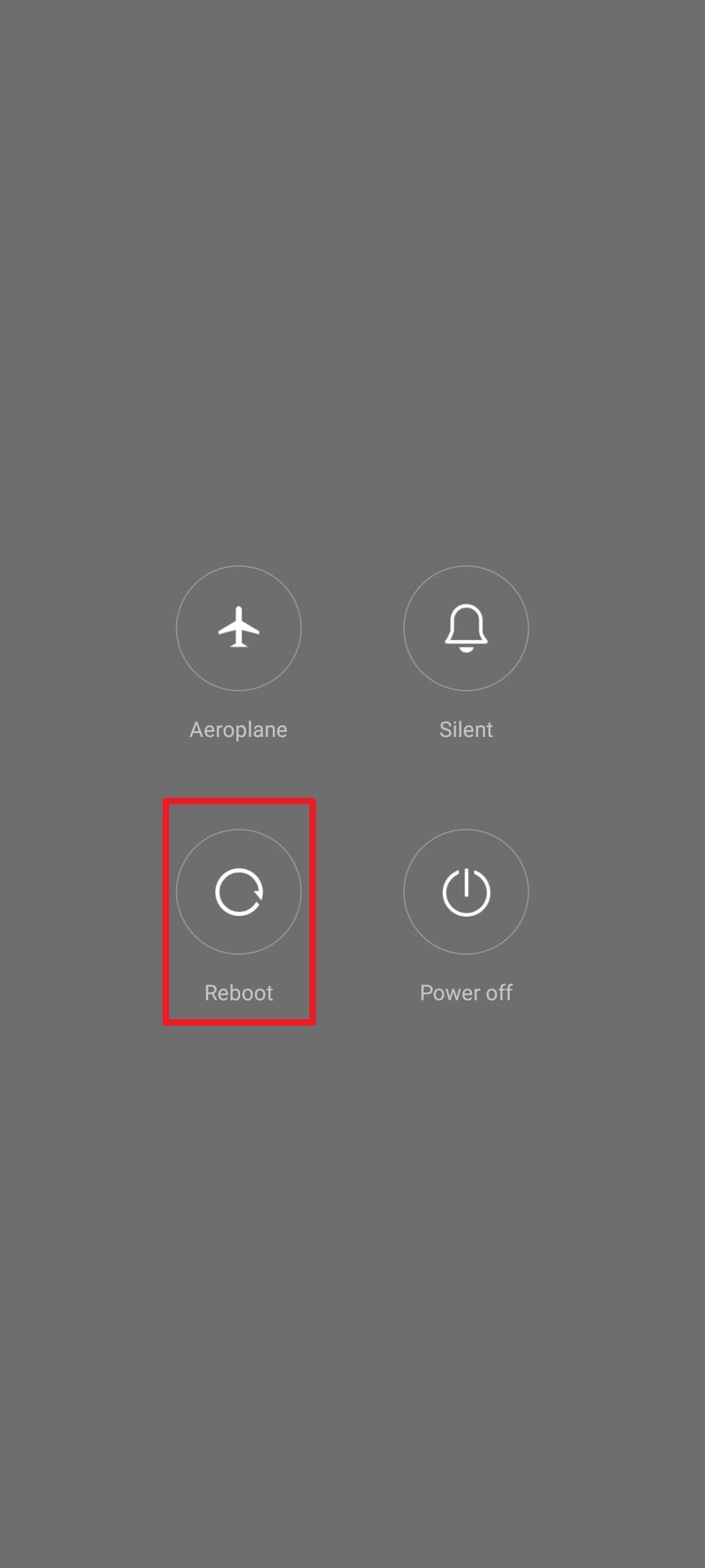 restart the redmi note